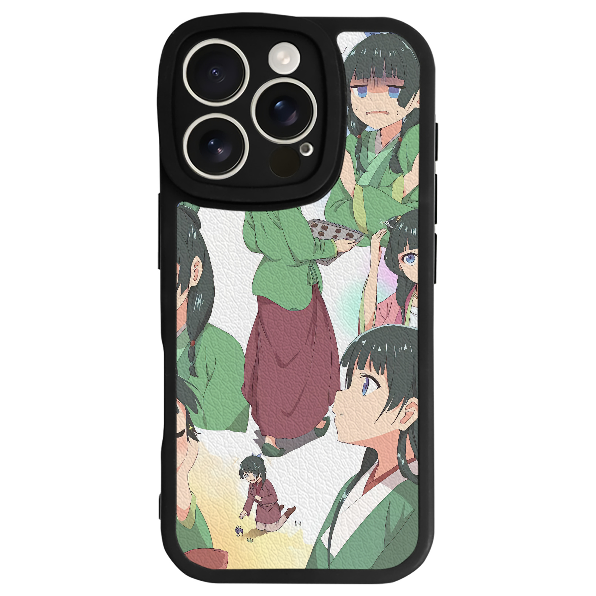 薬屋のひとりごと The Apothecary Diaries 【iPhone 16シリーズ対応】シリコンスマホケース（レザー調） 材質：シリコン